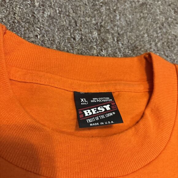 Vintage BEST Tag Syracuse University Orange XL T Shirt XLarge Single Stitch - Picture 5 of 8